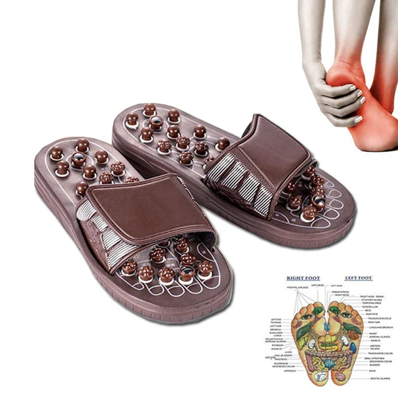 AcuPoint Sandal - Zapatilla de acupresión para reflexología podal